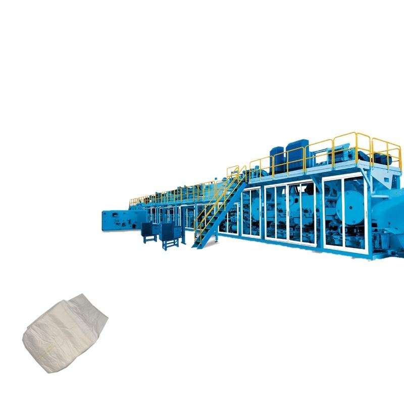 Adult diaper making machine