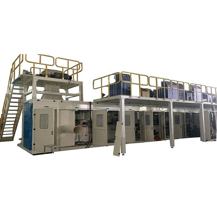 Super absorbent baby diaper making machines