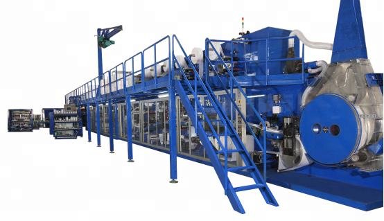 Customized Cheap Ultrasonic Automatic Full Servo Adult Diaper Machine