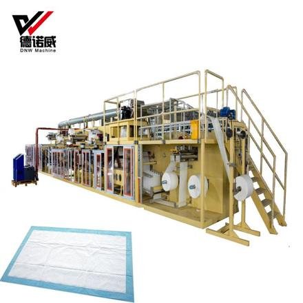 Disposable Soft Touch Under Pad Making Machine photo 3