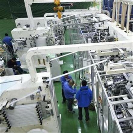 High Speed Incontinence Adult Diaper Making Machine photo 5