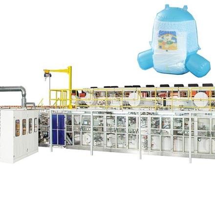 Hot Sell I Shape to T Shape Baby Diapers Machine