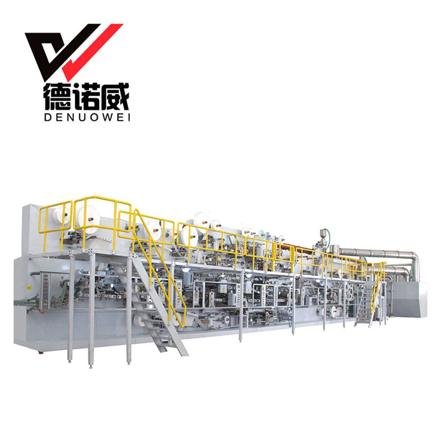 Cheap Price No Minimum Sleep Pants Disposable full servo Baby Diaper making machine manufacture