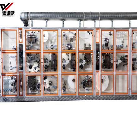Newest CE Certificated Customized single machine economic sanitary napkin pads making machine