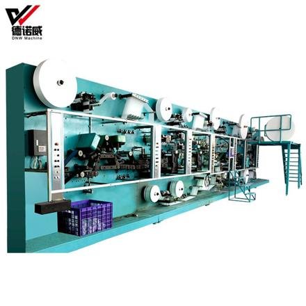 Longitudinal Folding System Packing Machine for Adult Diapers