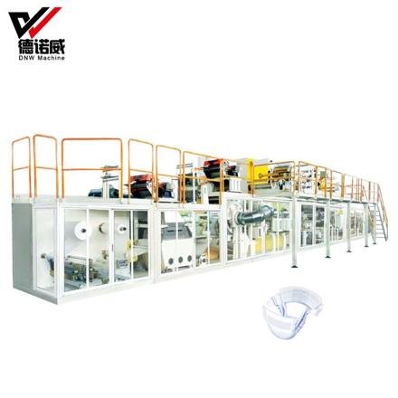 CE Certificate Semi automatic baby diaper packing machine with Longitudinal Folding System photo 2
