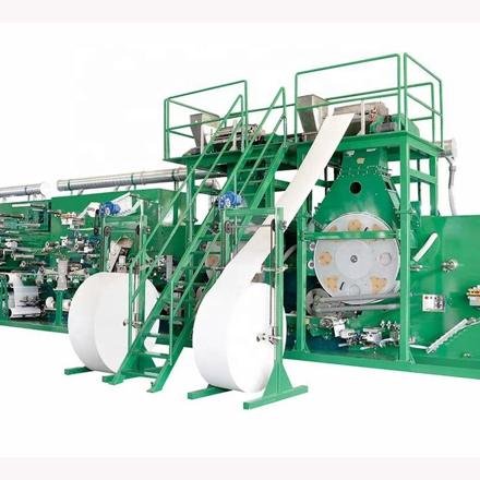 High Speed Incontinence Adult Diaper Making Machine photo 3
