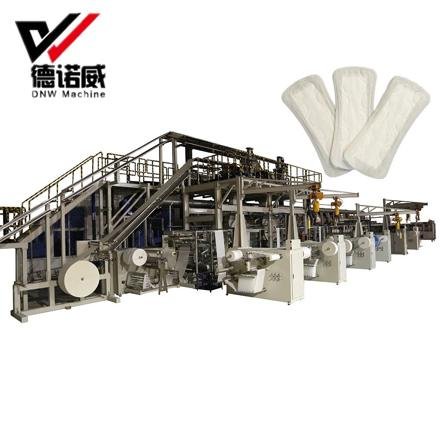 Stable Production Speed Auto Splicing Sanitary Napkin Machine photo 5