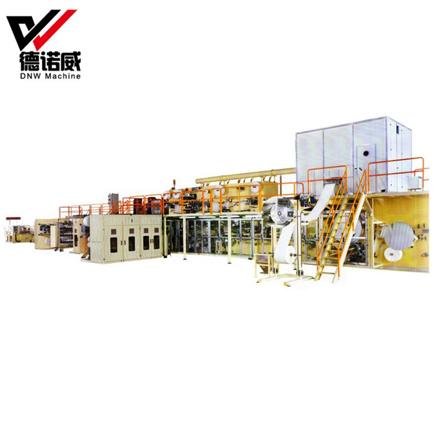 New Arrival Automatic Adult Making Diaper Machines Price in India with Longitudinal Folding System