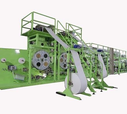 Longitudinal Folding System Packing Machine for Adult Diapers photo 5