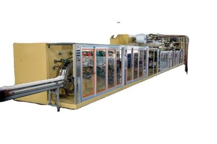 Reuseable Good Quality Semi Servo Under Pads Making Machine photo 3