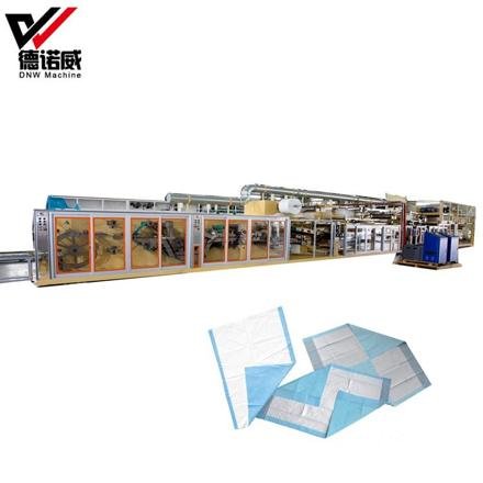 China Supplier Nighttime Incontinence Product Four seasons available under pad making machine taiwan photo 3