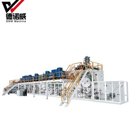 Brand New full automatic full servo high performance sanitary napkin making machine with low price