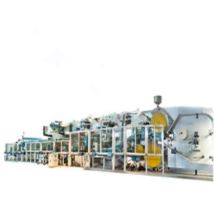 Adult Diaper Making Machine with Longitudinal Folding System photo 5