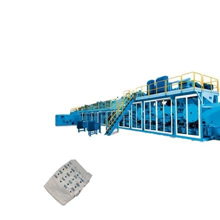 Famous brand Carelder Smart Care Breathable and waterproof OEM I shape Adult diaper machine