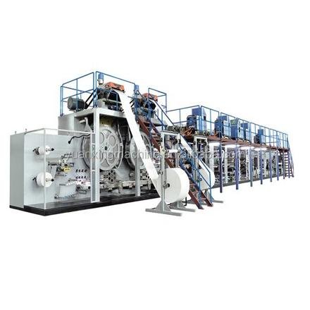 Adult Diaper Making Machine with Longitudinal Folding System photo 2